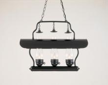 Hi-Lite MFG Co. H-3X-D-11-CLR - 3-LIGHT ISLAND PENDANT